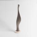 Abstract Grey Ceramic Sculpture