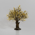 Bronze olive tree