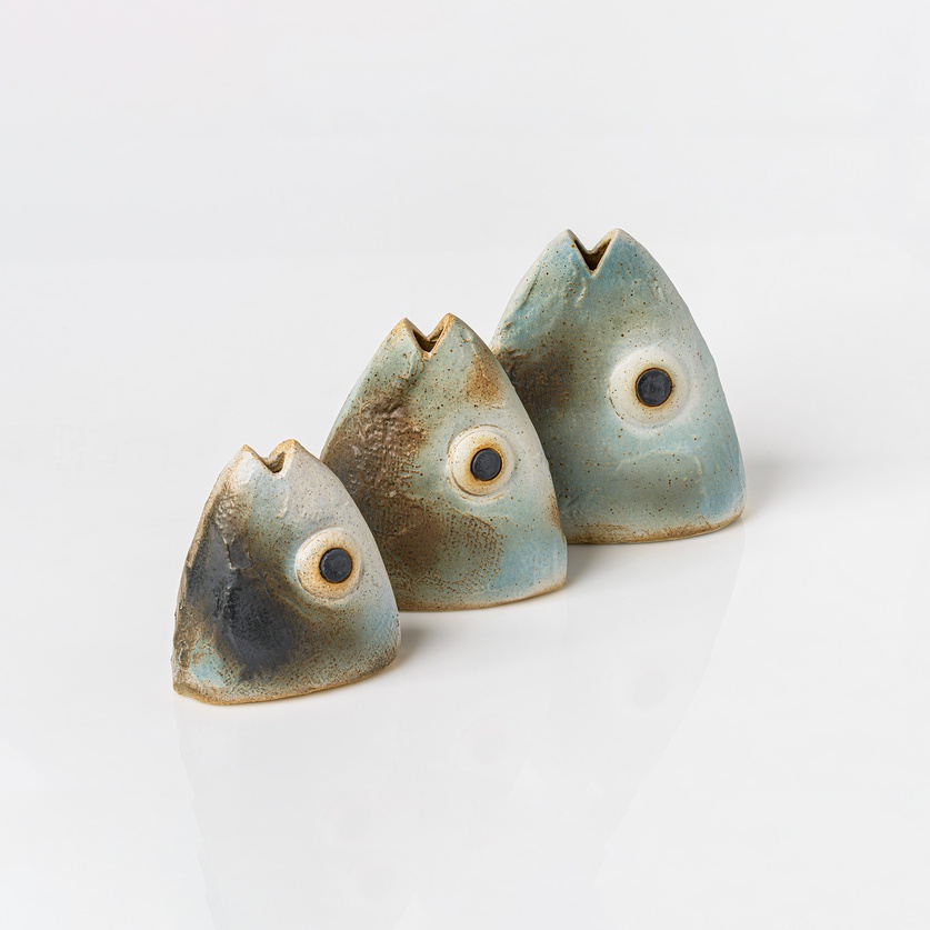 Ceramic fish head