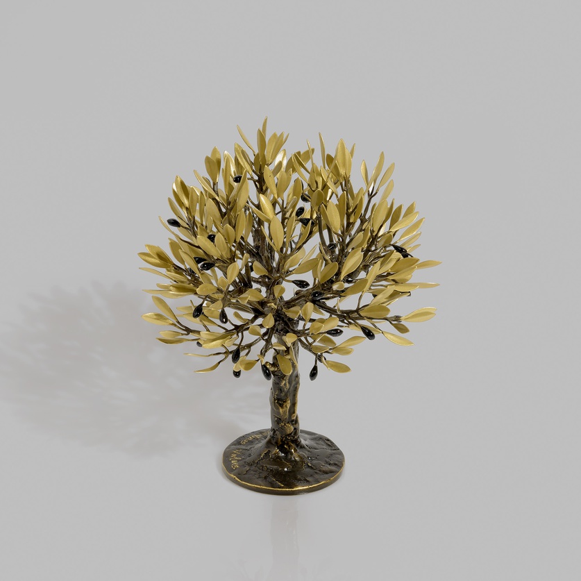 Bronze olive tree