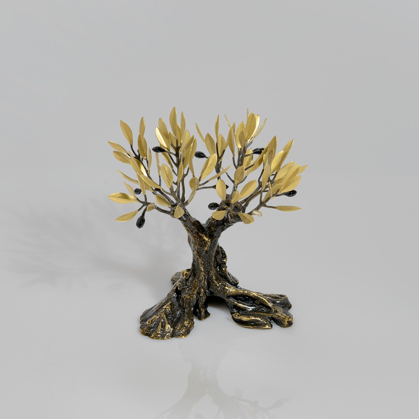 Bronze olive tree