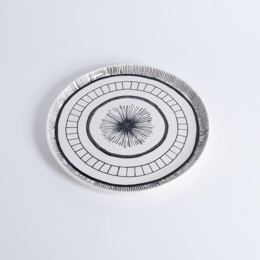 Ceramic plate