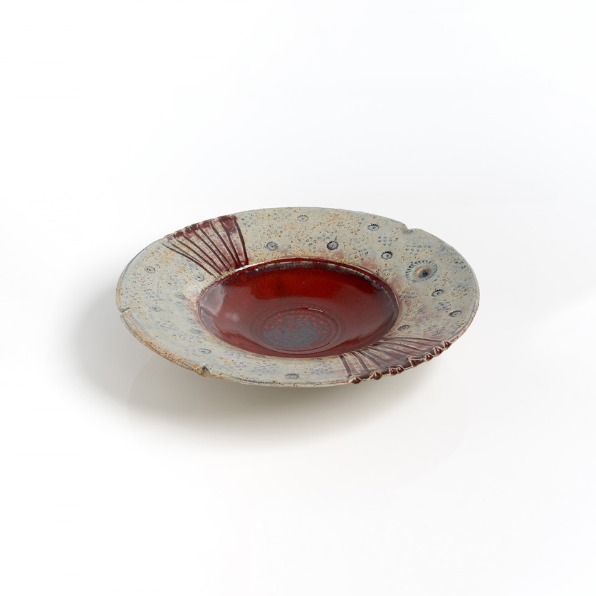Ceramic round platter