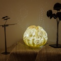 Amazing table light in pumpkin shape