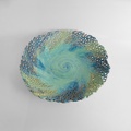 Platter with perforated design