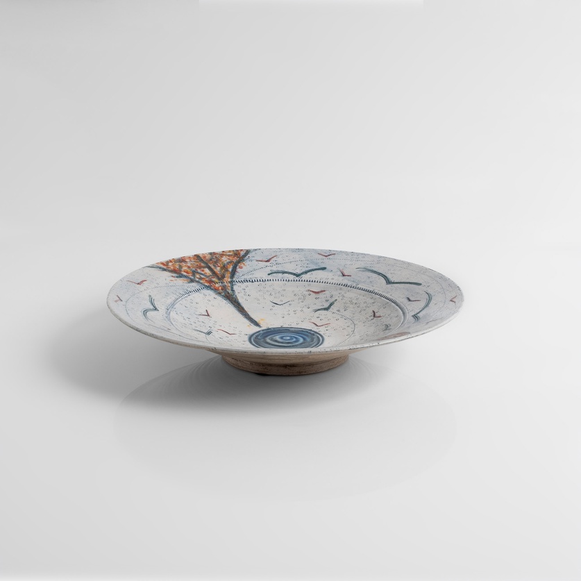 Beautiful Hand-Painted Ceramic Platter