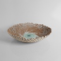 Ceramic platter in off-white