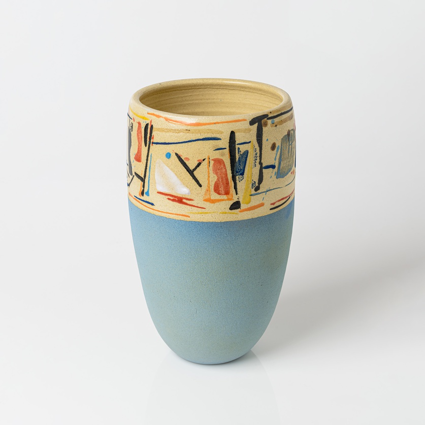 Fine stoneware ceramic vase