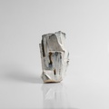 White Ceramic Vase With Irregular Shape
