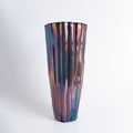 Majestic vase with a stunning iridescent surface