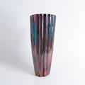 Majestic vase with a stunning iridescent surface