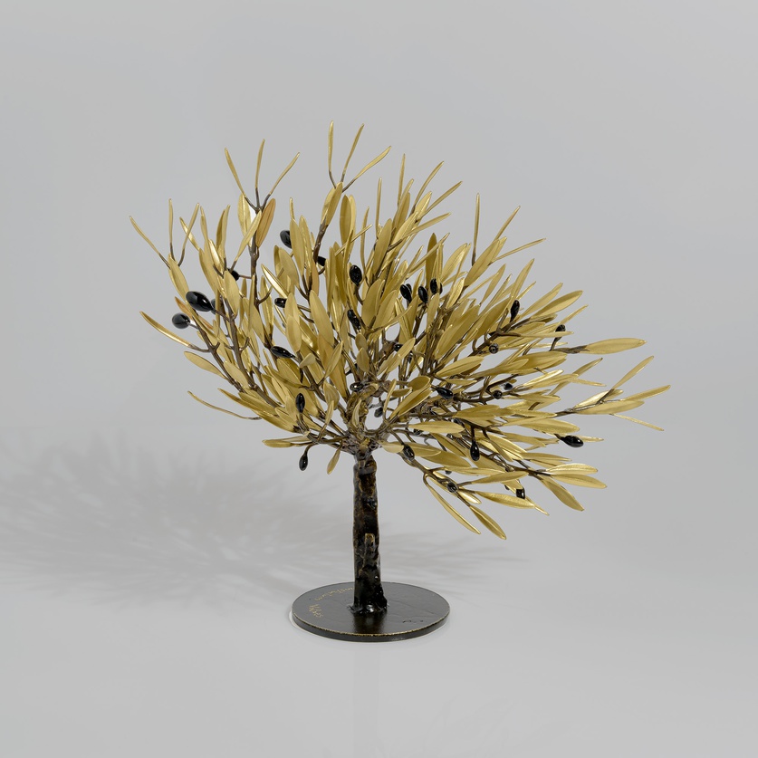 Bronze olive tree