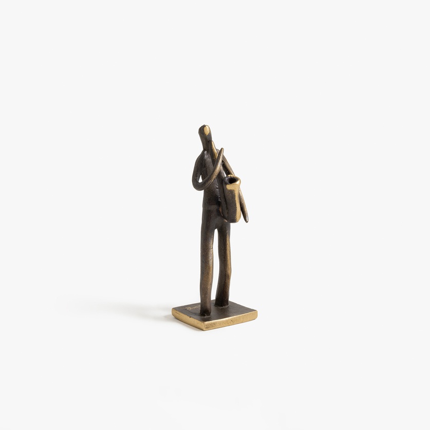 Miniature of a sax player