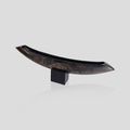 Exceptional black ceramic keel