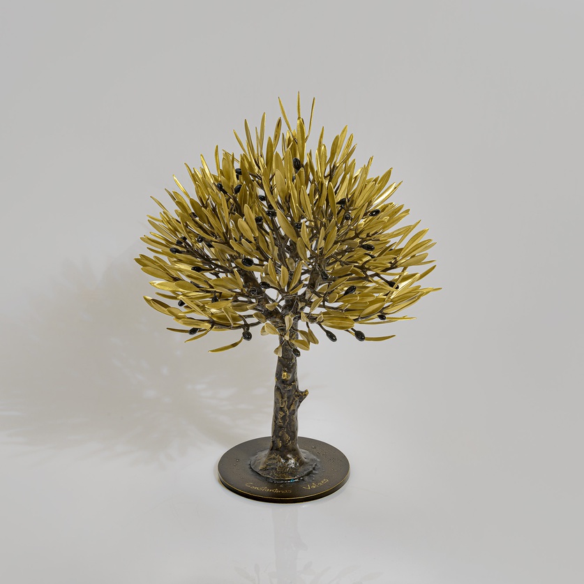 Bronze olive tree